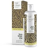 Teebaumöl Shampoo 250ml | 100% Vegan Tea Tree Oil und Lemon Myrtle | Anti-Schuppen, Juckende, Trockene Kopfhaut | Auch zur Kopfhautpflege bei Schuppenflechte, Ekzemen, Neurodermitis & Pick