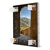 artboxONE Adventskalender XXL mit Pralinen von Ferrero Golden Castle Doorway Adventskalender R