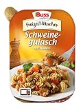 Buss Freizeitmacher - Herzhaftes Gulasch vom Schwein - Mit Paprika und Nudeln - 12 x 300 g