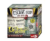 Noris 606101891 Escape Room 2 (Grundspiel) Familien und Gesellschaftsspiel für Erwachsene, inkl. 4 Fällen und Chrono Decoder, ab 16 J