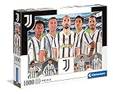 Clementoni Juventus-Puzzle für Erwachsene, 1000 Teile, Made in Italy, Mehrfarbig, 39618