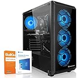 Megaport Gaming-PC AMD Ryzen 5 3500 6x3.60 GHz • GeForce GTX1650 • 16GB 3000 RAM • 500GB M.2 SSD • Windows 10 • WLAN • PC • Gaming Computer • Desktop PC • Gamer • R