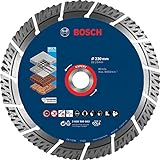 Bosch Professional 1x Expert MultiMaterial Diamanttrennscheiben (für Beton, Ø 230 mm, Zubehör Großer Winkelschleifer)