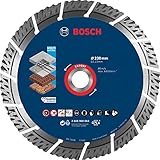 Bosch Professional 1x Expert MultiMaterial Diamanttrennscheiben (für Beton, Ø 230 mm, Zubehör Großer Winkelschleifer)