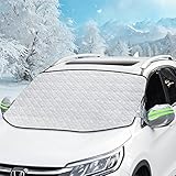 Kompatibel mit Toyota Aygo Yaris Corolla GR Camry Prius Auto Frontscheibenabdeckung mit Magnet Fixierung für Gegen Schnee, EIS, Frost, Staub, S