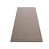 Meisterei Teppichläufer Bermuda beige Teppich Brücke Läufer 110 cm breit robust und unempfindlich 110 x 200