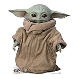 Star Cutouts Ltd SC1515 Force-Sensitive Foundling Child Baby Yoda Star Wars The Mandalorian, mehrfarbig