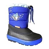 demar. Kinder Winterstiefel mit Wolle gefüttert Kenny (22/23, blau)