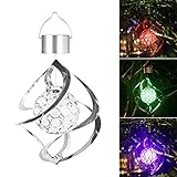 Solar Gartenleuchte，Solarlampen for Außen Garten, Solarlampen for Außen Mit IP65 Wasserdicht, Ideal for Terrasse, Rasen, Garten Hofwege Und Weg