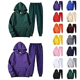AvivahcS Fashion Fog Vlies-Sweatshirt, mit Schriftzug „Essentials“, Kapuzenpulli für Damen und Herren, Schwarz , S (A-Schwarz, XXL)