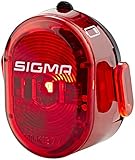 Sigma Sport NUGGET II Fahrradbeleuchtung, Rot, One S