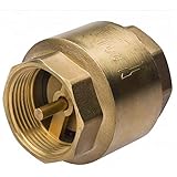 Rückschlagventil aus Messing ( Innenleben auch aus Messing ) 2 x IG 1/2' Gew