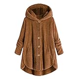 XTBFOOJ Damen Hoodies Pullover Oversized Zip Up Kordelzug Jacke Sweatshirt Langarm Loose Hoodie mit Taschen Y2K E-Girl Streetwear Damen Steppjacke Faltbar Leichte Thermo Fahrrad Outdoorjack