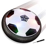 Baztoy Air Power Fußball, Hover Power Ball Indoor Fußball mit LED Beleuchtung, Perfekt zum Spielen in Innenräumen ohne Möbel oder Wände zu beschädig
