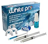 *White-Pro*20ML+LIGHT+ Zahnweiß-Gel SETS+ 20ML FLECKENTFERNUNG SPRAY + 3ML REMINERALISIERUNG - *2X10ML*-home bleaching zahn weiss non-peroxide gel-MADE IN USA-W