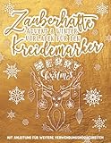 Zauberhafte Advent & Winter Vorlagen für den Kreidemarker: wiederverwendbare, abwechslungsreiche Kreidestift Vorlagen für die Weihnachtszeit - Fenster bemalen mit dem abwischbaren Kreidestift!