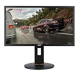 Acer XFA240 bmjdpr 61 cm (24 Zoll) Gaming G-SYNC kompatibler Monitor 1920 x 1080, 144 Hz Bildwiederholfrequenz, 1 ms Reaktionszeit mit Höhe, Drehgelenk, Neigung, Schw
