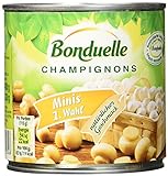 Bonduelle Champig. Minis Feinst.Auslese , 6er Pack (6 x 425 ml Dose)