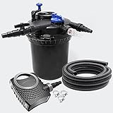 SunSun CPF-10000 Set bis 12000l 11W UVC NEO8000 Pumpe Schlauch T