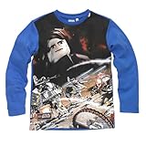Lego Wear Jungen Langarmshirt 12894 Tom 822 - T-Shirt L/S, Gr. 152, Blau (Strong Blue)
