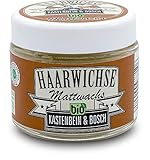 Haarwichse Mattwachs - Das Bio Haarwachs für langen & unsichtbaren Halt in deinem Haar - Professionelles Haarstyling von den Friseurmeistern Kastenbein & Bosch (100ml)