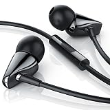 Liam & Daan In Ear Headset Kopfhörer mit Mikrofon - Keramik Ohrhörer fürs Smartphone Handy Tablet - LD Desig