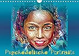 Psychedelische Portraits (Wandkalender 2022 DIN A4 quer)
