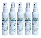 SPARSET: 5x Dr. Hall Agilis-Spray - mit Kräuterextrakten wie Thymian, Ackerminze, Rosmarin, etc. - spezielle Hautpflege für Knie, Füße, Rücken, Nacken oder S