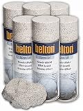 6 x Belton Granit-Effekt-Spray sandstein (Lackspray, Granitoptik)