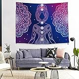 YDyun Wandteppich, Tapisserie, Wanddekoration, Digitaldruck Landschaftsfiguren für Schlafzimmerdekoration Wandtepp