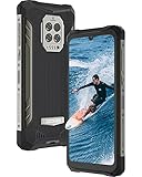 DOOGEE S86 PRO Outdoor Smartphone Ohne Vertrag,Infrarot Stirnthermometer Outdoor Handy,128GB Handy Ohne Vertrag,8500 mAh Akku,6,1 Zoll,Dreifache Kamera,Outdoor Smartphone,Schw