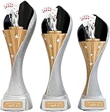 Pokal L Skat Karten AUXON Skatpokal Trophäe Poker 3 Größen mit G