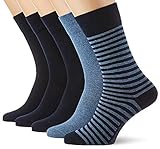 Schiesser Herren Multipack 5 Pack Herrensocken Strümpfe Socken, Sortiert 3, 39-42 EU