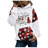 Weihnachtskleid Shirt Damen Langarm Casual Damen Shirtjacke Kurzarm schulterfrei Oberteile Damen Winter Elegante Oberteile Damen Bluse Oversize Damen Bluse Spitze ärmel Meine bestellungen anzeig