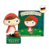 tonies Hörfiguren - 5 Lieblings Märchen Figur: Rotkäppchen, Frau Holle, Dornröschen, Rumpelstilzchen, Schneewitchen - für die Toniebox - ca 48 Min. - ab 3 Jahre - DEUTSCH