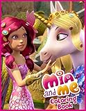 Mia and Me Coloring Book: libro para colorear de mia y