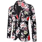 NNGOTD herrenanzüge größe 62 Mantel Herren lang Leder Jacke Herren Softshell schoffel Sweatjacke Herren mit Fell Weiß 4XL