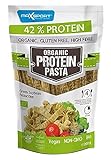 Maxsport Nutrition High Protein Pasta, Organic Bio Glutenfrei High Fibre Protein Nudeln - 10 x 200g (Green Been Fettuccine)
