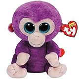 TY 37045 Grapes Monkey 37045-Grapes Buddy-AFFE mit Glitzeraugen,