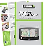 dipos I 3X Schutzfolie matt kompatibel mit Tomtom Go 620/6200 Folie Display