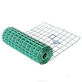 GAXQFEI Dekorative Zäune Außenmaschendrahtzaun, Verzinktes Stacheldrahtgeflecht, Grünes Pvc-Beschichtetes 6X6Cm-Gitter Zum Aufziehen Von Hühnern, Schafen, Straßenkontrolle,2.3Mm/1.2 * 10M