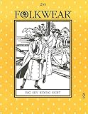 Folkwear Patterns Schnittmuster Big Sky Reitrock