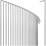 com-four® 36x Zelt-Heringe aus Stahl - Lange und robuste Erdnägel für Camping und Outdoor - ideal für normalen und harten Boden - Ø 4