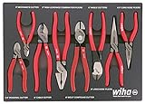 Wiha 34682 8 Piece Classic Grip Pliers and Cutters Tray Set Zang