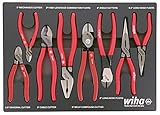 Wiha 34682 8 Piece Classic Grip Pliers and Cutters Tray Set Zang