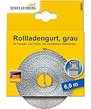Schellenberg 36002 Rollladengurt 23 mm x 6,0 m - System MAXI, Rolladengurt, Gurtband, Rolladenb