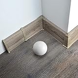[DQ-PP] Endstück links 70mm PVC Eiche Jasmin Laminatleisten Fussleisten aus Kunststoff PVC Laminat Dekore Fuß