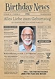 Geburtstagszeitung von 1951 - personalisiert mit Deinem Text & Foto | 71. Geburtstag