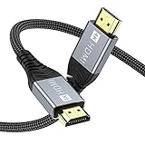 4K HDMI Kabel,ONIOU 3M Highspeed HDMI 2.0 Kabel 4K@60Hz 18Gbps Kompatibel für HD 1080P, HDR, Highspeed mit Ethernet, ARC, PS3/PS4, Xbox One/360, HDTV und Monitor (3meter)
