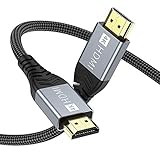 4K HDMI Kabel,ONIOU 3M Highspeed HDMI 2.0 Kabel 4K@60Hz 18Gbps Kompatibel für HD 1080P, HDR, Highspeed mit Ethernet, ARC, PS3/PS4, Xbox One/360, HDTV und Monitor (3meter)